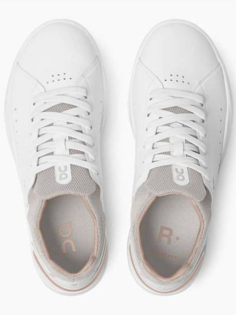 On THE ROGER Advantage Tennis Sneaker - Women white rose